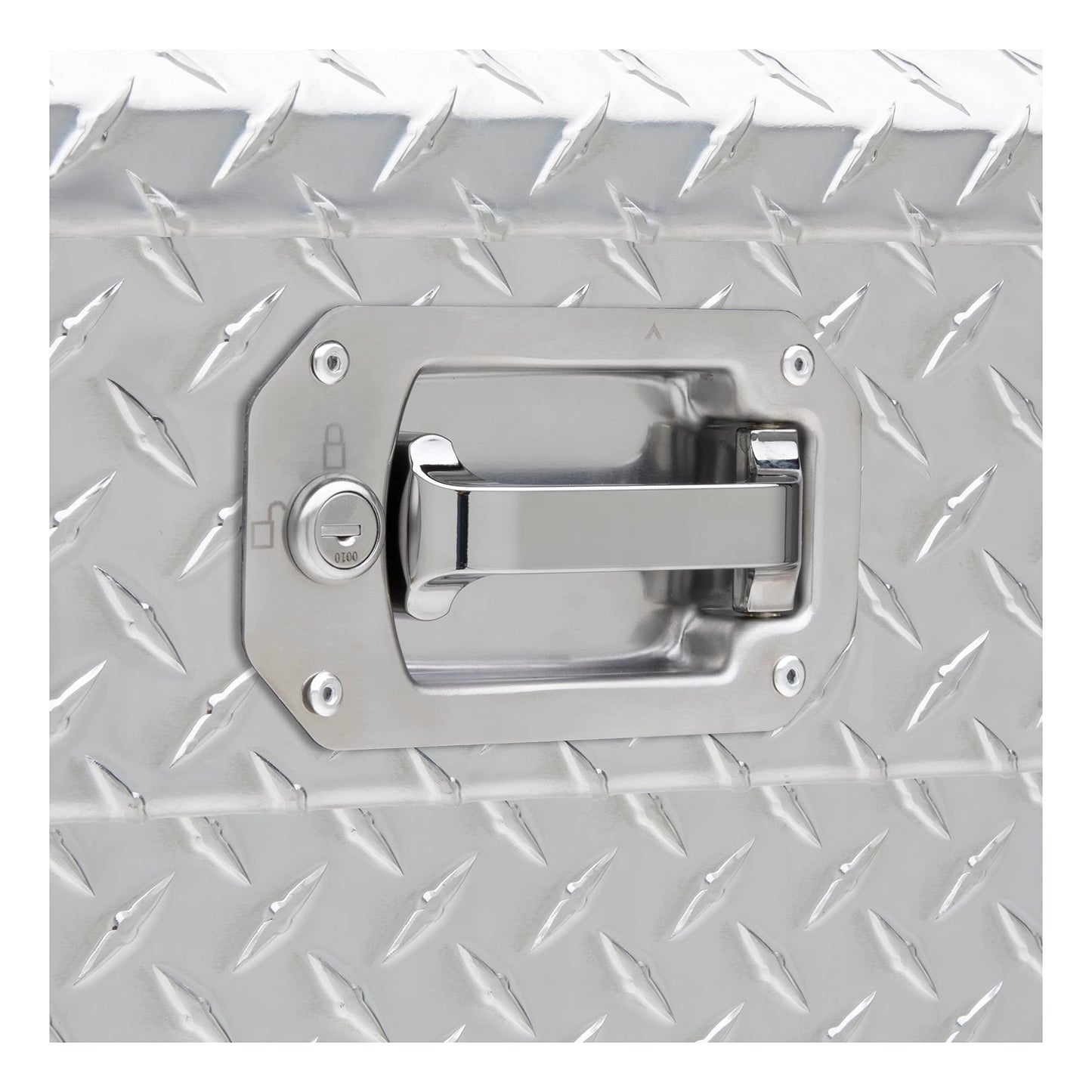 UWS EC10481 Pull Handle 69-Inch Heavy-Wall Aluminum Truck Tool Box with Low Profile, RigidCore Lid