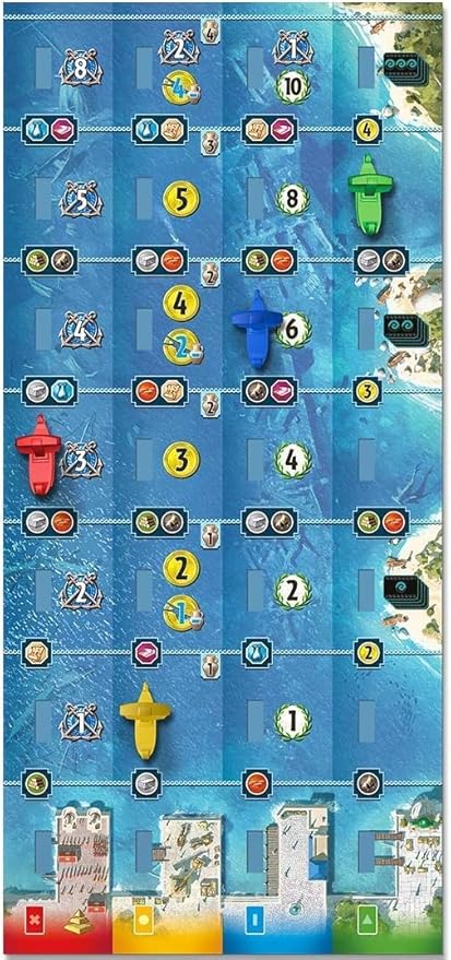 Asmodee 7 Wonders Armada Board Game EXPANSION - Conquer the Seas and Explore Distant Isles Civilization Strategy Game for Kids and Adults Ages 10+ 3-7 Players 40 Min Playtime
