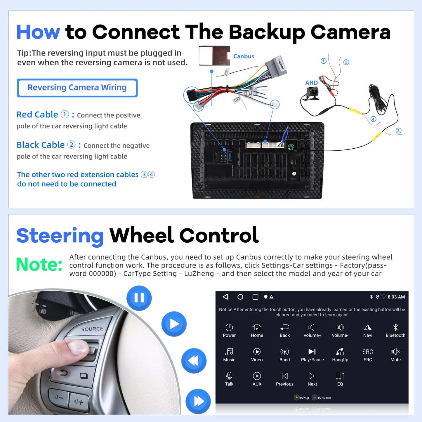 [2G+64G] Car Radio for Jeep Compass Patriot 2007 2008 2009, Android Touch Screen Patriot Stereo, Wireless Carplay/Android Auto/Bluetooth/WiFi