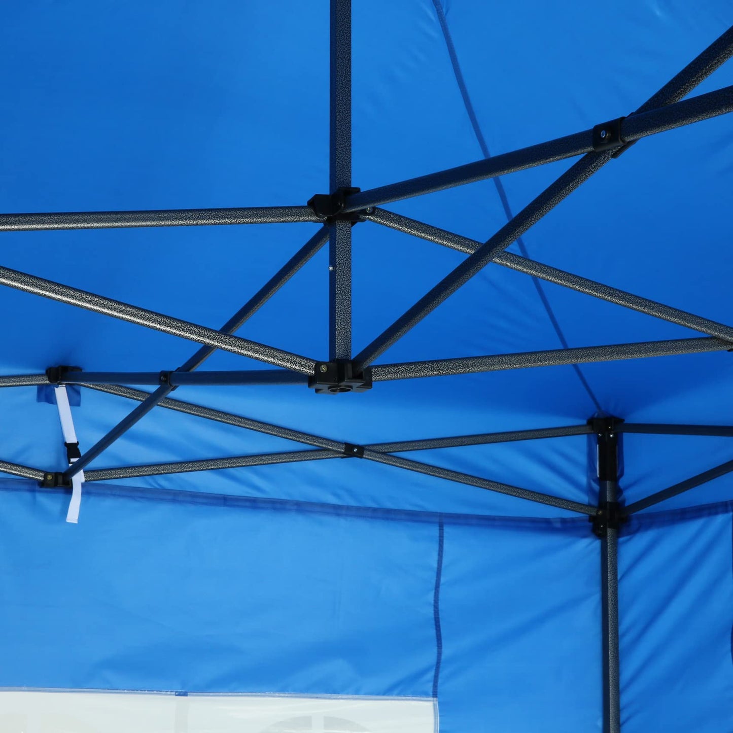 COBIZI 10x10 Pop Up Canopy with 4 Sidewall,Heavy Duty Canopy UPF 50+ All Season Wind Waterproof Commercial Outdoor Wedding Party Tents for Parties Canopy Gazebo with Roller Bag(10 x 10 ft Gray)