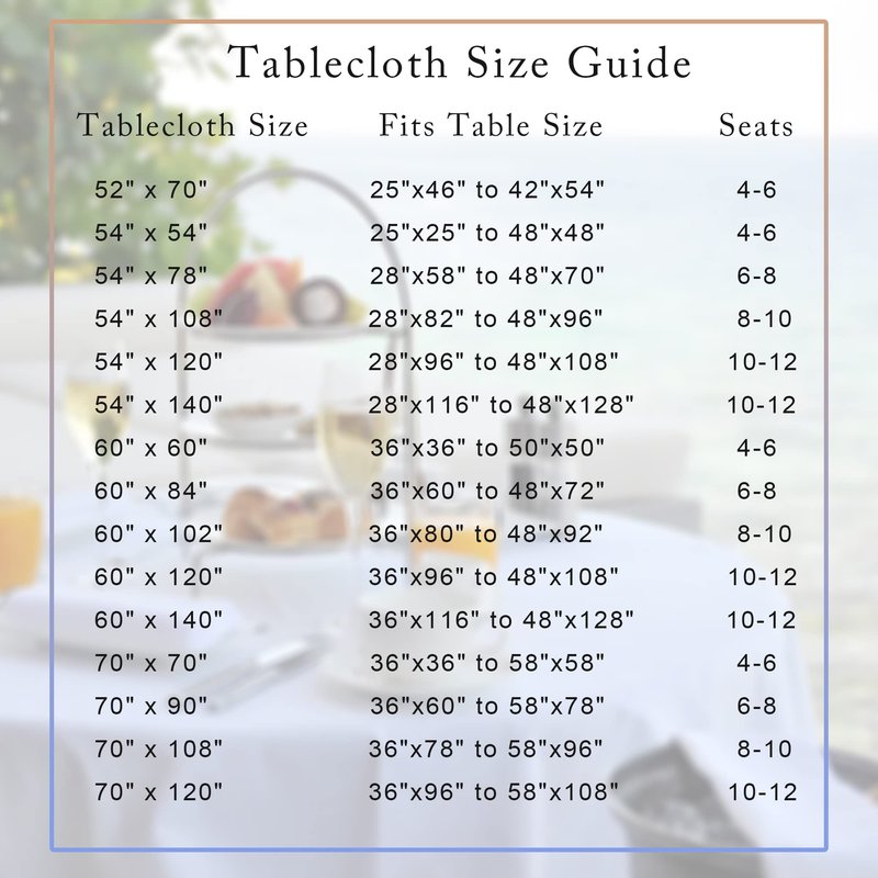 sancua 100% Waterproof Rectangle PVC Tablecloth - 70 x 120 Inch - Oil Proof Spill Proof Vinyl Table Cloth, Wipe Clean Table Cover for Dining Tables, Buffet Parties and Camping, Navy