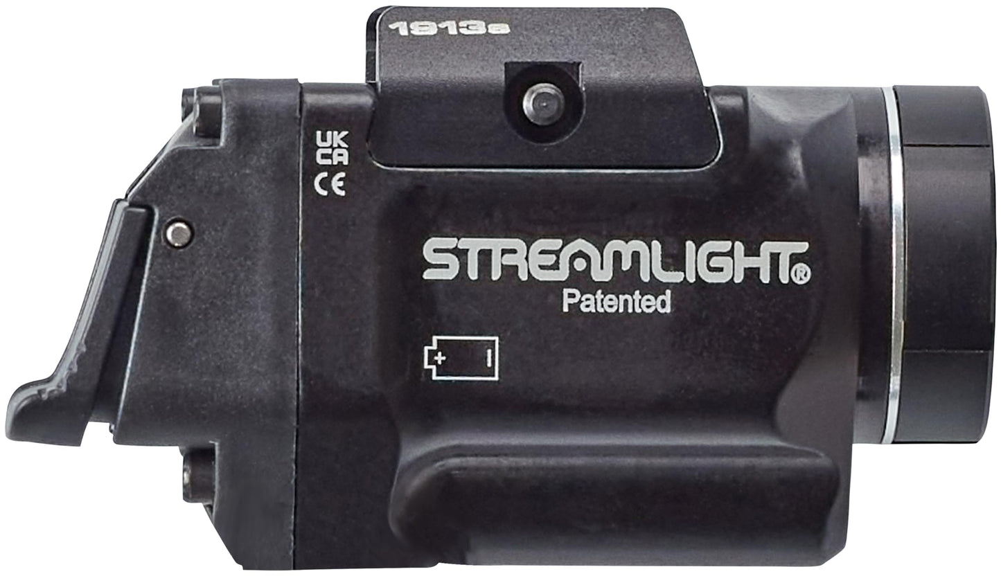 Streamlight 69418 TLR-8 X sub 500-Lumen Rail-Mounted Tactical Weapon Light with Integrated Red Aiming Laser Exclusively for 1913 Short Models Only, Black