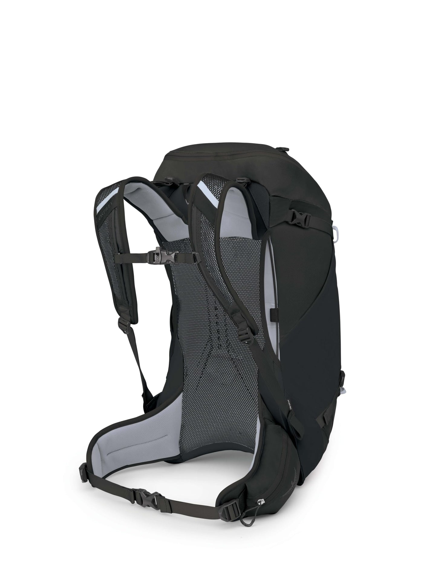 Osprey Hikelite 32L Lightweight Hiking Backpack - Durable Travel Daypack with Rain Cover for Men and Women, Black, M/L