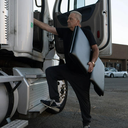Presto Day Bed Foldable Bed for Semi-Truck Drivers | Day Cab Bed | Non-Inflatable, Lightweight & Durable | Stable & Portable | Semi Truck Cab Mattress | 250 lb Capacity