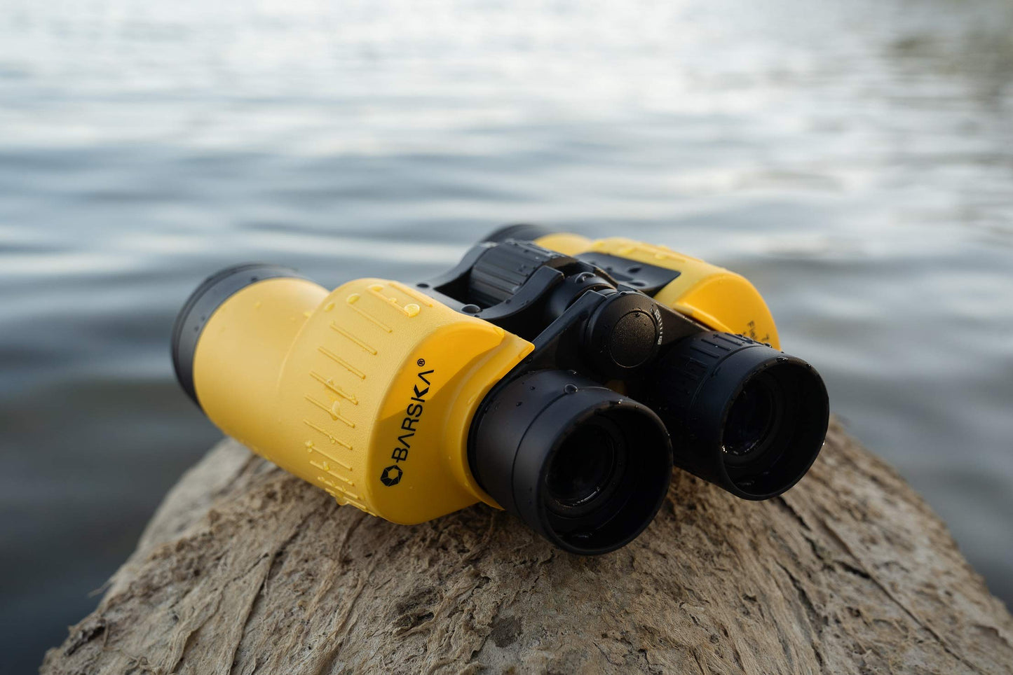 Barska AB12738 Floatmaster 7x50 Waterproof Floating Marine Binoculars for Boating, Hunting, Fishing, Sports, etc, Yellow