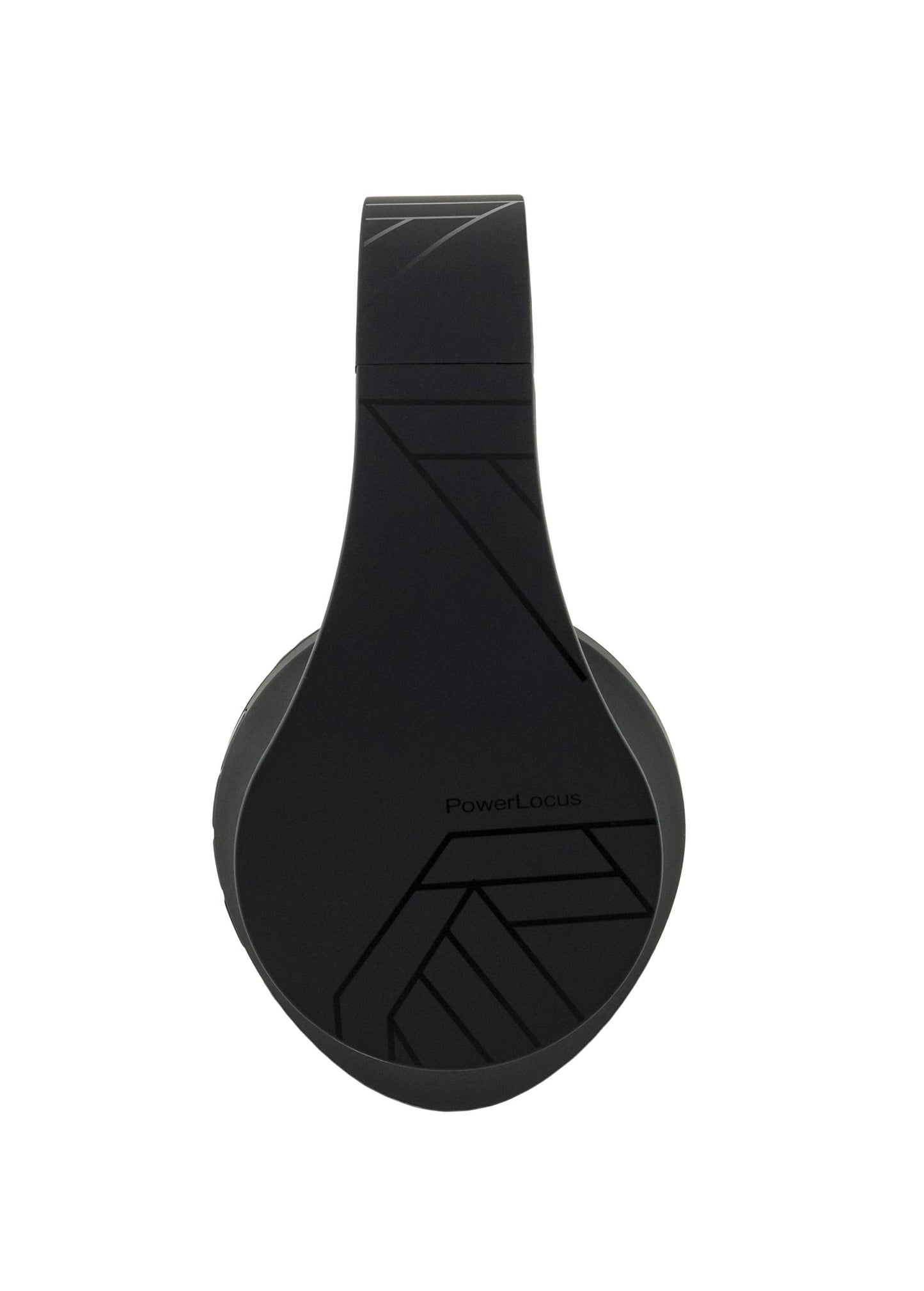 PowerLocus Bluetooth Over-Ear Headphones, Wireless Stereo Foldable Headphones Wireless and Wired Headsets with Built-in Mic, Micro SD/TF, FM for iPhone/Samsung/iPad/PC (Black)