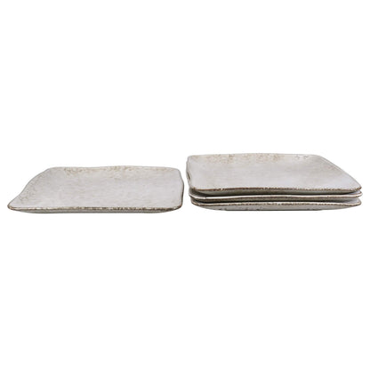 S/4 11" Rustico Square Dinner Plates
