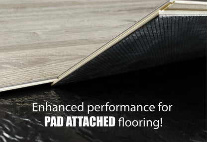 QuietWalk LV 360 Sq Ft Flooring Underlayment for Luxury Vinyl, Laminate & Engineered Wood, LVT, SPC, WPC, Sound & Moisture Protection, Made in USA