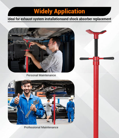 ExploreHorizon 2PACK Underhoist Support Stand, 3/4 Ton Jack Stand, Under Hoist Stand for Vehicle Lifting & Support, 1655Lbs Capacity, Lifting from 38.4 to 75.4Inch,