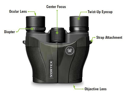 Vortex Optics Vanquish Reverse Porro Prism Binoculars 8x26