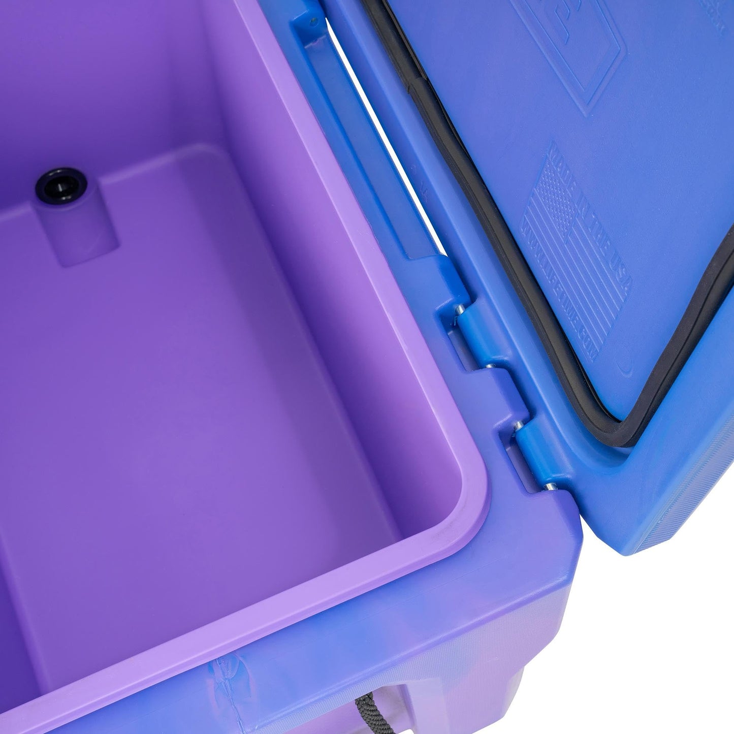 Lifetime 55 Quart Hard Cooler, High Performance Ice Chest with Drain, Made in USA