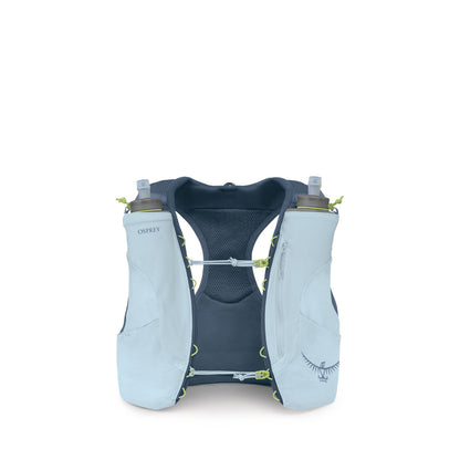 Osprey Dyna LT Women's Running Hydration Vest with Hydraulics Soft Flasks - Lightweight Water Pack with Pockets, Dawn Blue, Large