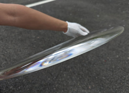 Fresnel Lens Large, Diameter 500mm, Focal Length 600mm, Plastic (Acrylic) Lens for solar collecting, magnifying, solar death ray, solar projector fire starter