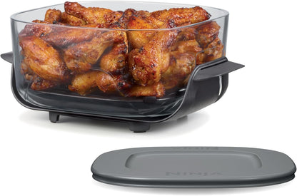 Ninja CleanCrisp™ 4-QT Glassware Container - Microwave & Dishwasher Safe, PFAS Free