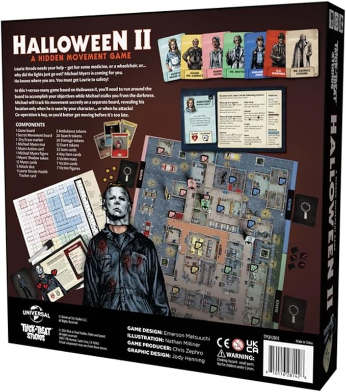 Trick Or Treat Halloween 2 - Strategy Board Game - for 2 to 4 Players Ages 14+