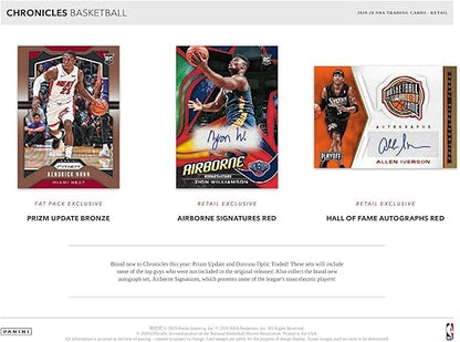 2019/20 Panini Chronicles NBA Basketball BLASTER box (40 cards)