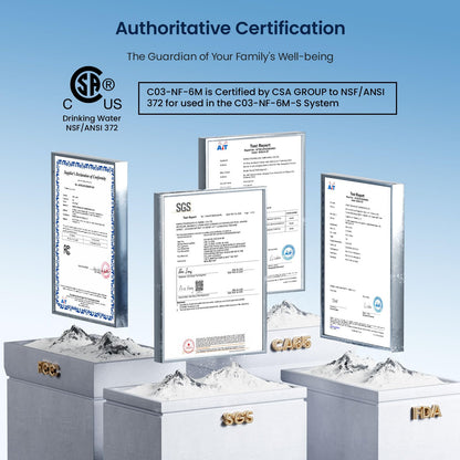 GLACIER FRESH C03 Coolon Countertop Cold Water Purifier with Upgraded Elarisey™ Filtration, Zero Wastewater System, 40oz Cooling Capacity, Low Noise, Plug & Play, NSF42&53/FCC/CA65 Certified.