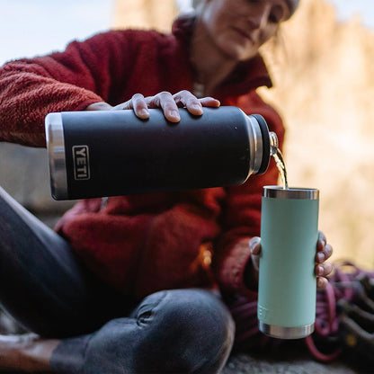 YETI Rambler 46 oz Bottle, Leakproof, Vacuum Insulated, Stainless Steel with Chug Cap, Lowcountry Peach