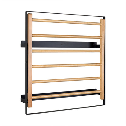 TOMACE Wall Mounted Clothes Drying Rack Laundry Drying Rack Collapsible
