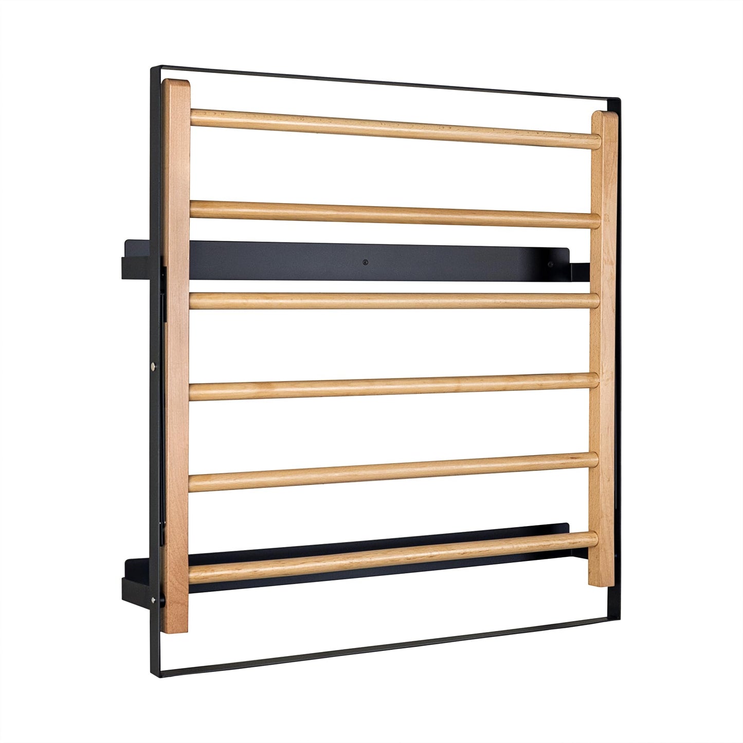 TOMACE Wall Mounted Clothes Drying Rack Laundry Drying Rack Collapsible