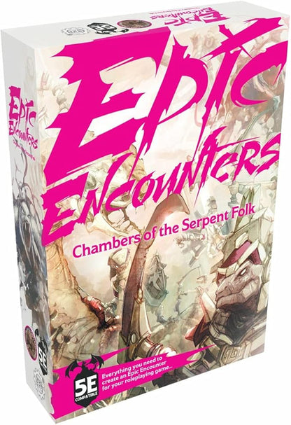 Steam Forged Games Epic Encounters Temple of The Snake God and Chambers of The Serpant Folk Bundle (2 Items)