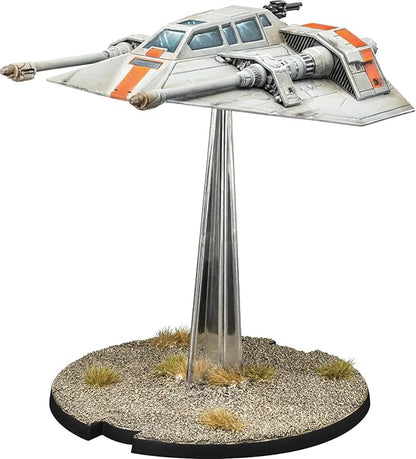 Asmodee Star Wars: Legion T-47 Airspeeder - Rebel Alliance Heavy Unit Updated Multilingual Cards Tabletop Miniatures Game Strategy Game for Kids and Adults Ages 14+ 2 Players 90 Min Playtime