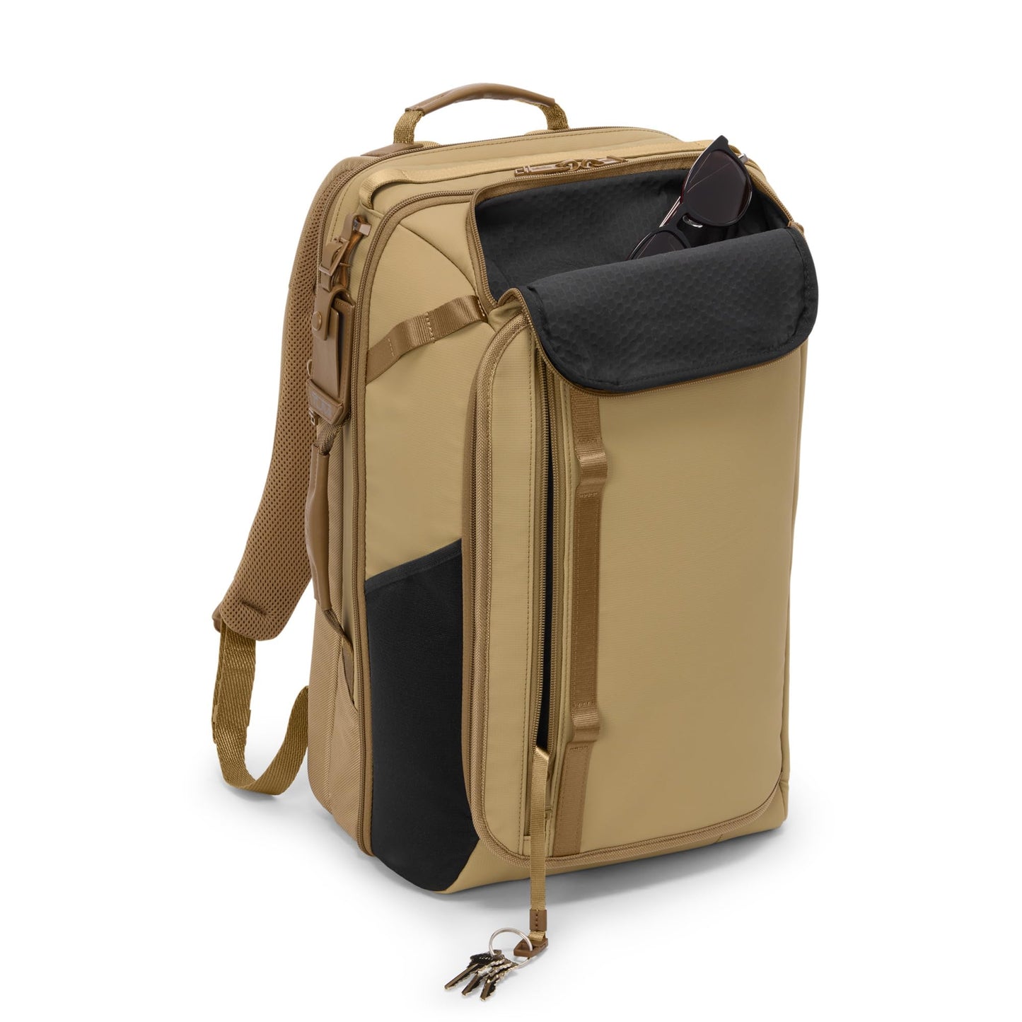 TUMI - Alpha Bravo Detrick Backpack - Multi-Compartment Travel Gear - Adjustable Straps & Easy to Carry - Khaki