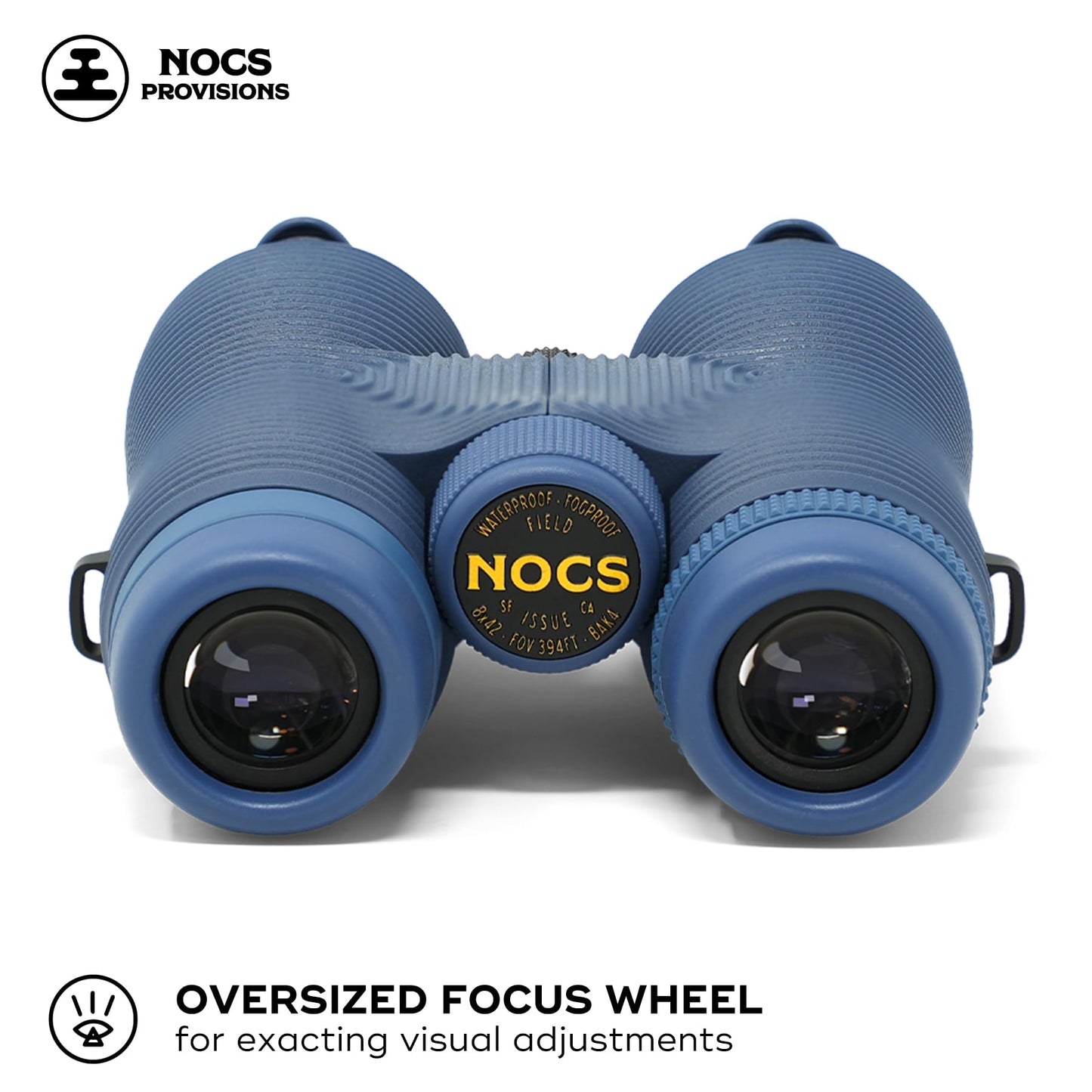 Nocs Provisions Field Issue Compact 8x42 Waterproof Binoculars, Shockproof, Fogproof, 8X Magnification, Bak4 Prism, Multi-Coated Lens, Adults & Kids, Wildlife Viewing, Bird Watching, Hunting & Hiking