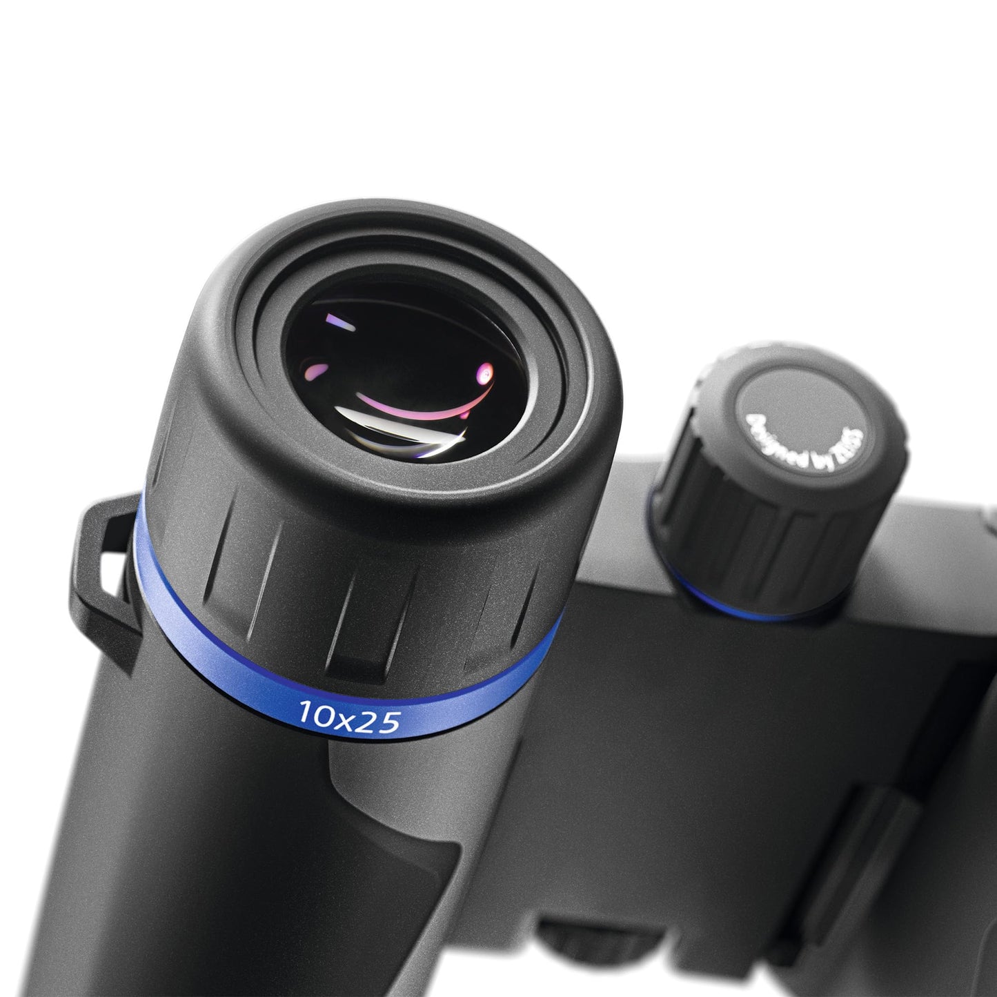 Zeiss Terra ED 10x25 Pocket Binoculars (Black) Bundle with Zeiss Spray and Microfiber Lens Care Kit (2 Items)