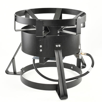 King Kooker 1700A 17-1/2-Inch Portable Propane Outdoor Cooker with Cast Iron Burner (pots Sold separatley: 5920A, 5940A)