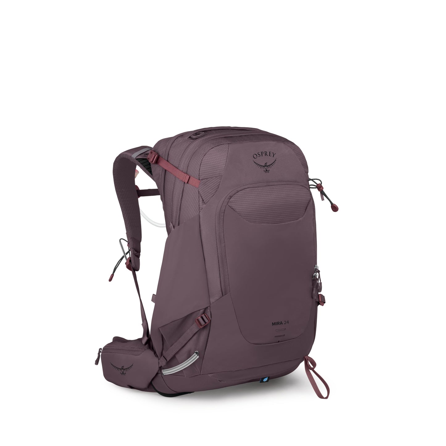 Osprey Mira 24L Women's Hiking Backpack with Hydraulics Reservoir - Hydration Pack with Water Bladder, Graphite Purple