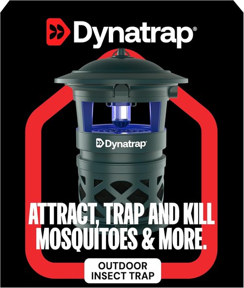 DynaTrap DT1130-GRSR Outdoor Mosquito & Flying Insect Trap - Effective Bug Zapper for 1/2 Acre - Green