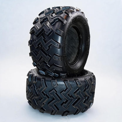 Garvee 22x10-10 ATV Tires (Pack of 2, Tubeless) - 4-Ply Durable AII-Surface Tire for Sport ATV/UTV & Go Karts, Superior Traction, Smooth Ride, Ideal for Off-Road, Trail, Rock Desert Adventures