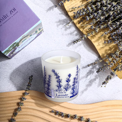 ROMIIE ZOI Scented Candle - Lavender & Rosemary- 6oz Aromatherapy Soy Wax Jar Candle for Home, Gifts for Women - 170g