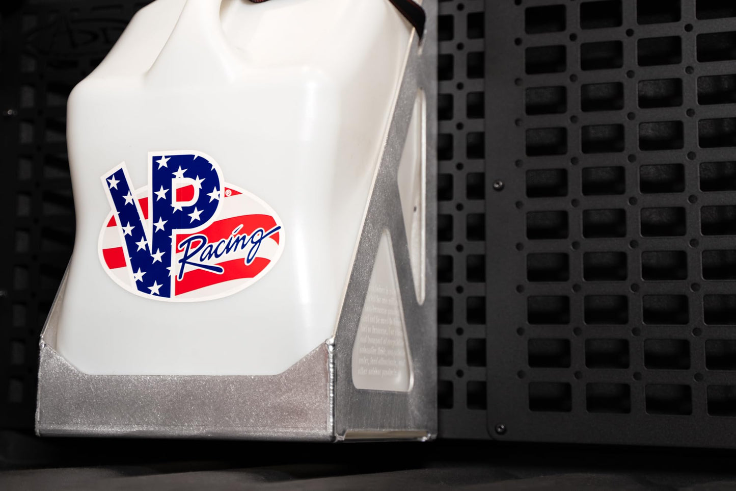 Rago Fabrication 5 Gal Gas Jug Holder | Designed for Diverse Applications Such as Truck Bed, Garage, Trailer, Vehicle Molle Panels & More | Compatible with Rago, ADD Offroad, DV8 Offroad Molle Panels