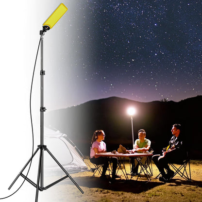 CONPEX Telescopic LED Camping Lights 18000 Lumens - Tripod, Remote Control, Outdoor Telescoping Light with Stand