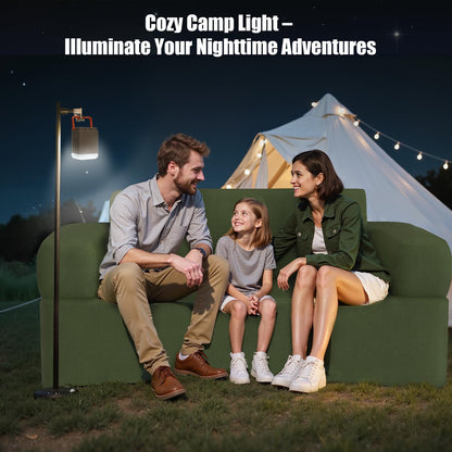 QSRXGSB Double-Layer Inflatable Couch with Built-in Pump - Automatic Air Sofa Chair, Super Tough & Tear-Resistant Fabric for Camping, Outdoor, Travel, Home Use (Portable Luxury Comfort)