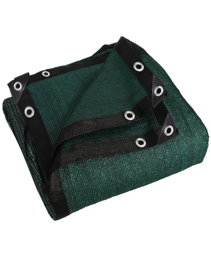90% Green Colored Shade Cloth 20 ft X 24 ft, Heavy Duty HDPE Mesh Sun Shade Tarp with Grommets for Garden Greenhouse Pergola Patio Plant Kennel UV Protection