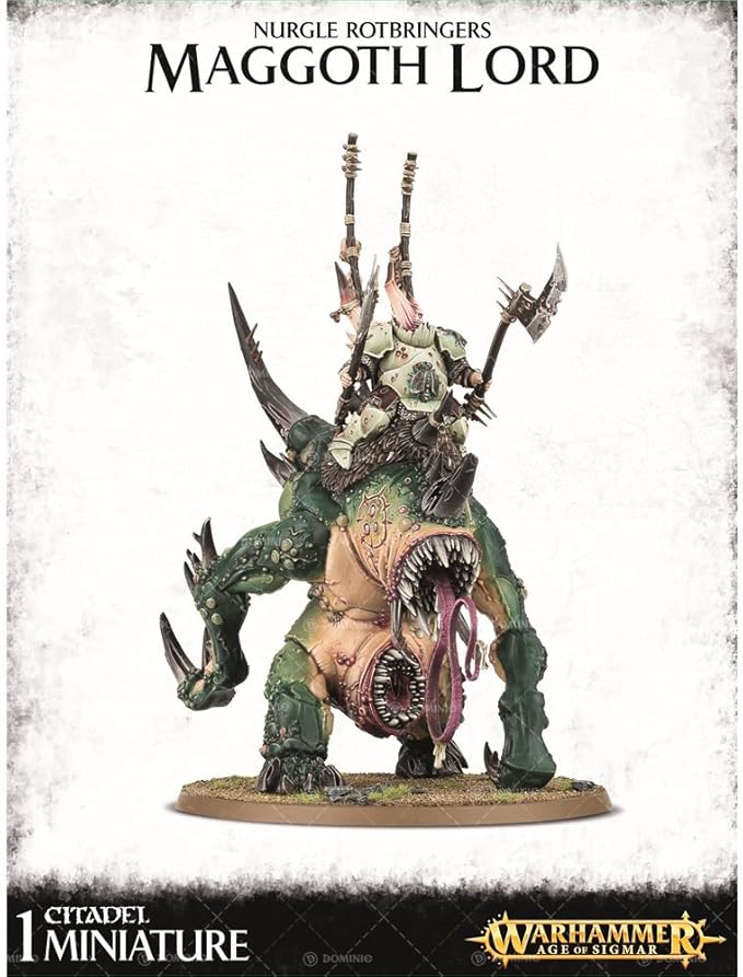 Warhammer 40K Age of Sigmar Nurgle Rotbringers Maggoth Lord
