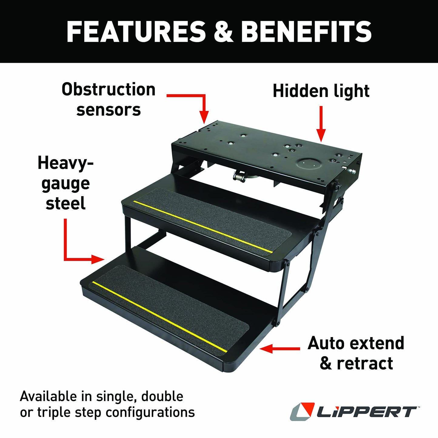 Kwikee 3722616 Electric Double Step 32" Series