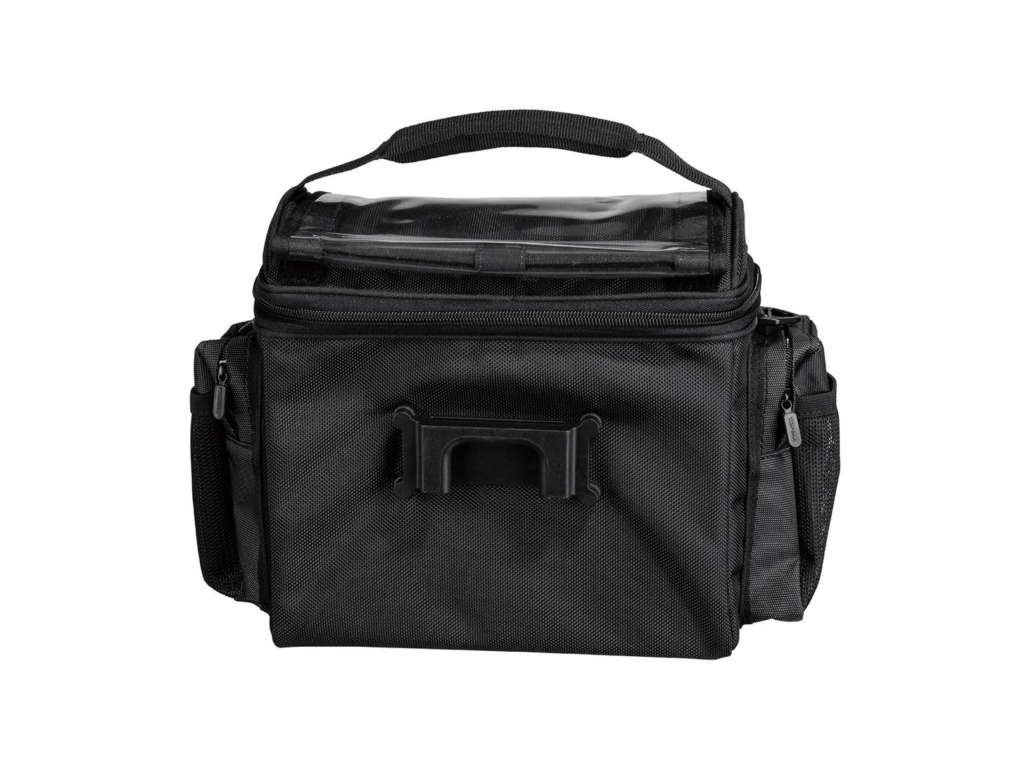 Topeak TourGuide Handlebar Bag DX with Fixer 8 – 8.1L Large-Capacity Touring Bag with QuickClick Mount, Shoulder Strap, Map Pocket, Rain Cover & Reflective Safety Strip