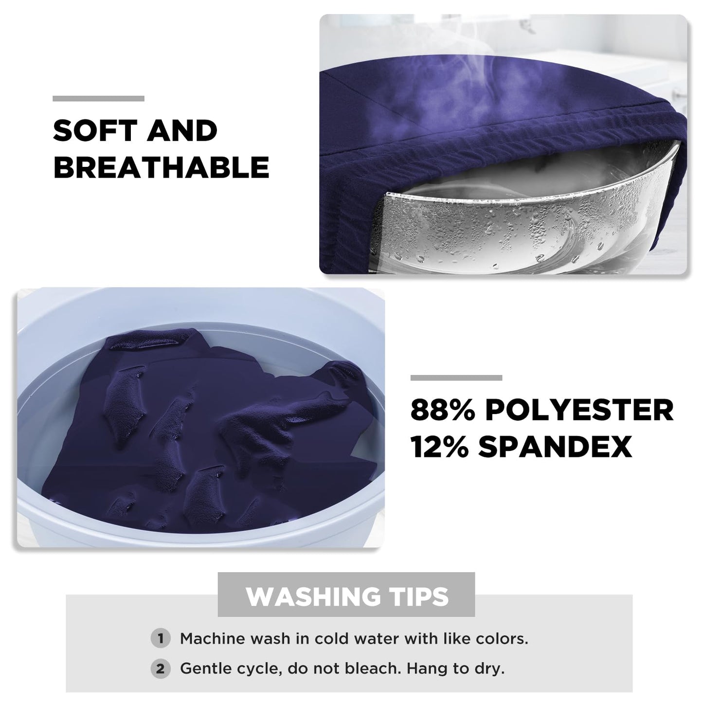 Stanpetix Joggers for Women with Pockets - Navy Sports Pants Sweatpants for Running Exercise (Navy,L)