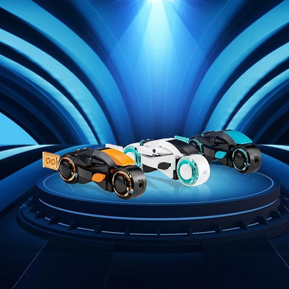 TRON Legacy Building Set Tron Light Cycle Collectible Toy Motorcycle Building Block Set Toy for TRON Fans and Kids