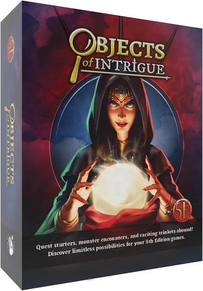 Nord Games: Objects of Intrigue: Boxed Set - 5e RPG Storytelling Cards 300 Tarot Sized Cards for Different Environments Roleplaying Game 5e D&ampD