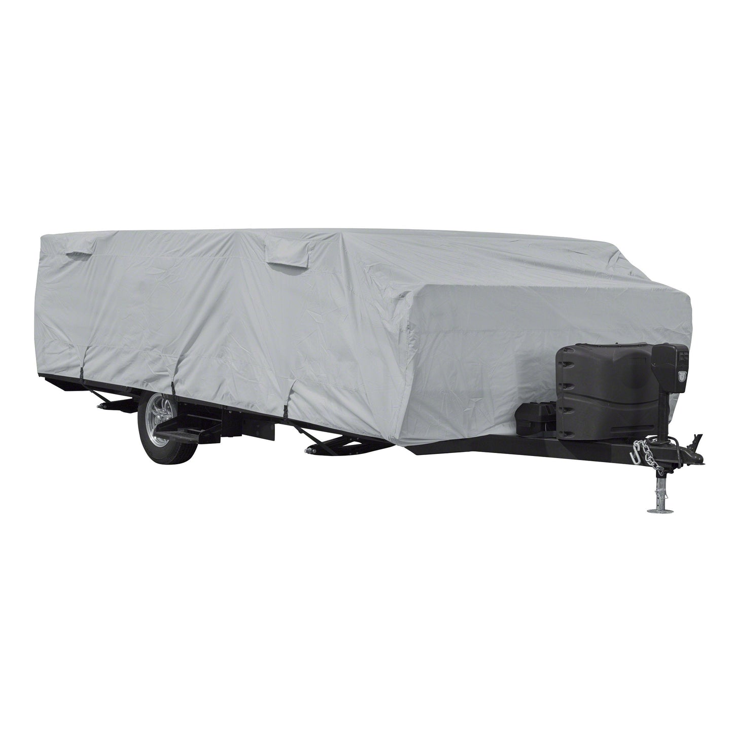 Classic Accessories Over Drive PermaPRO Folding Camping Trailer Cover, Fits 14'-16'L, RV Cover, Camper Cover, Travel Trailer Cover