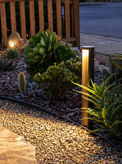 LEONLITE 5CCT Low Voltage Landscape Lights, 5W Anti-Glare LED Pathway Lights, Die-Casted Aluminum Housing, IP65 Waterproof for Outdoor Path Sidewalk Walkway, 1800K-5000K, ETL, Pack of 6