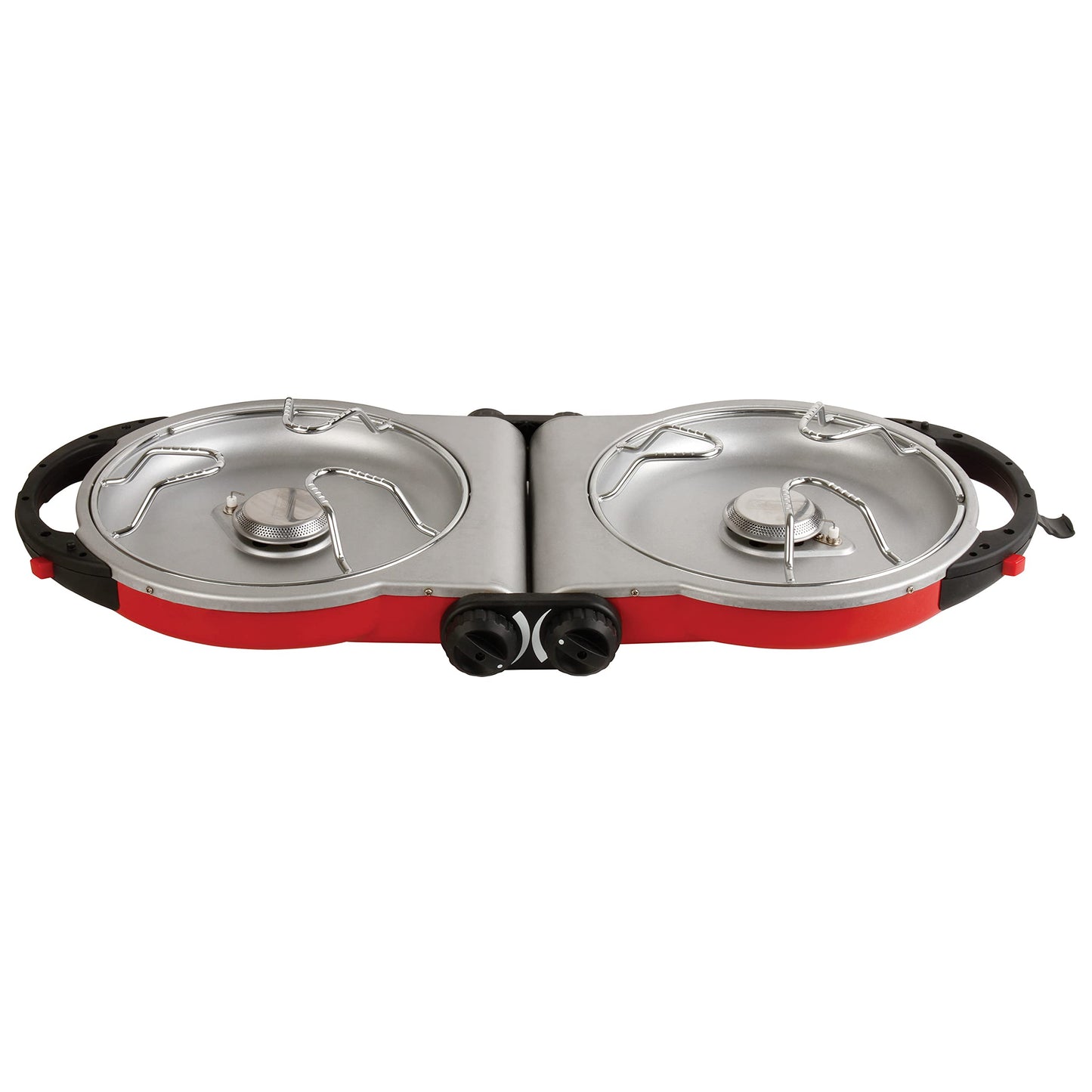 Coleman Fold ‘N Go 2-Burner Propane Stove, Dual Adjustable Burners with 20,000 BTUs of Power & InstaStart Ignition, Great for Camping, Tailgating, Grilling, & More
