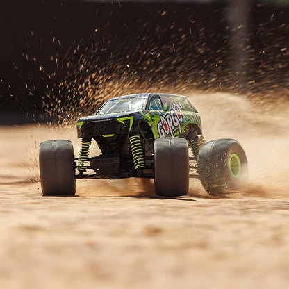 ARRMA RC Truck 1/16 Gorgon GROM 4X4 RTR Brushed Monster Truck (Battery &amp Charger Included) Yellow ARA2130T1