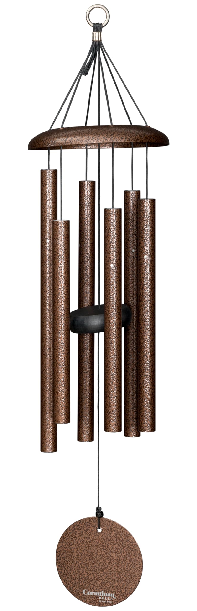 Corinthian Bells 27 Inch Copper Vein Wind Chimes for Outside, Memorial Outdoor Wind Chime with Soothing Tone, Made in USA