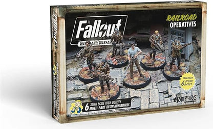 Modiphius Fallout - Wasteland Warfare - Railroad Operatives Multi